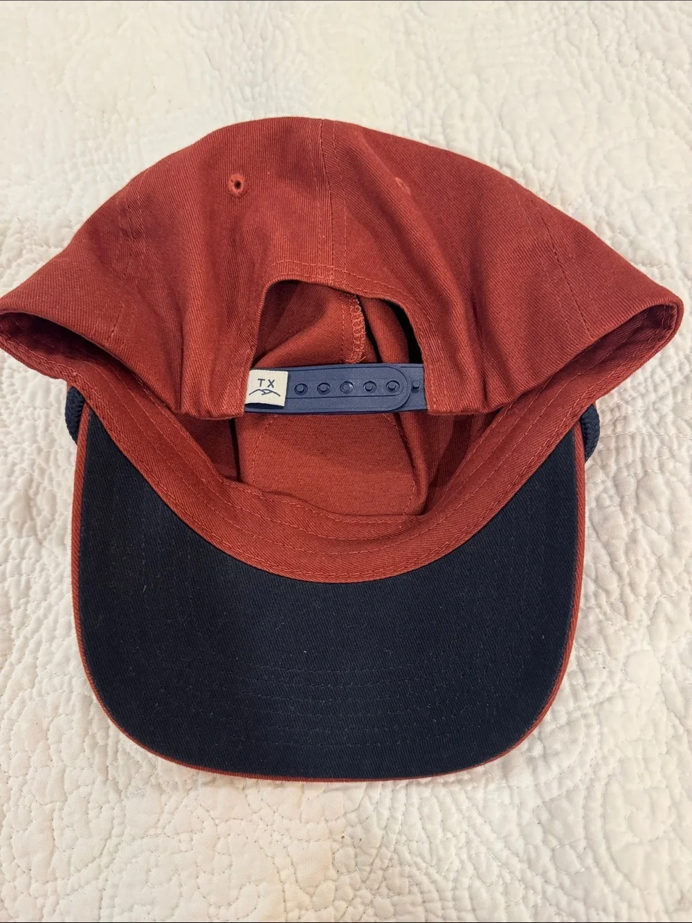 Maroon Texas Hill Country Logo Cap with Black Trim